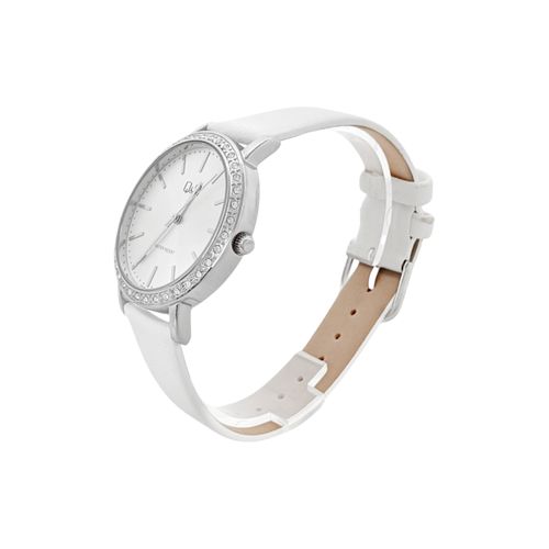 Reloj análogo blanco para mujer