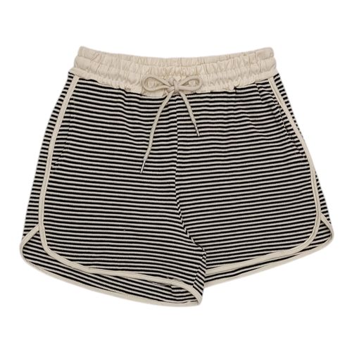 Short rayado beige