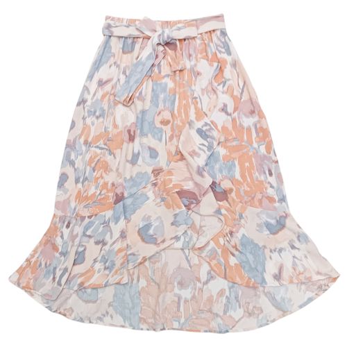Falda multicolor para mujer