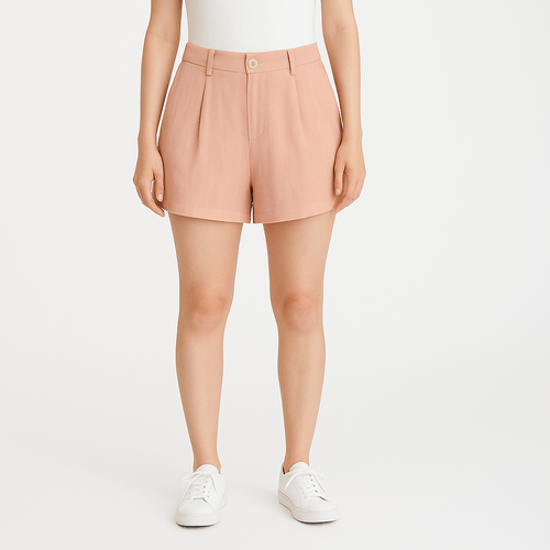 Short sólido para mujer