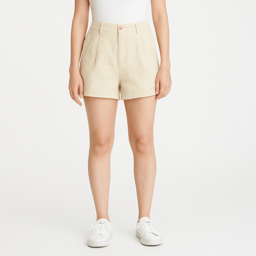 Short sólido para mujer