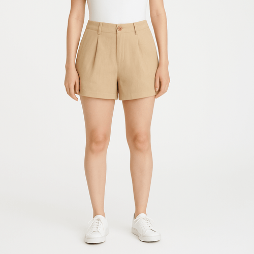 Short sólido para mujer
