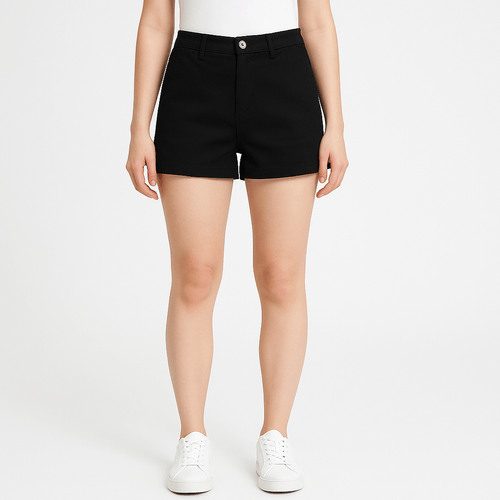 Short sólido para mujer