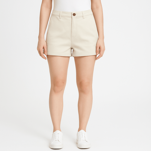 Short sólido para mujer