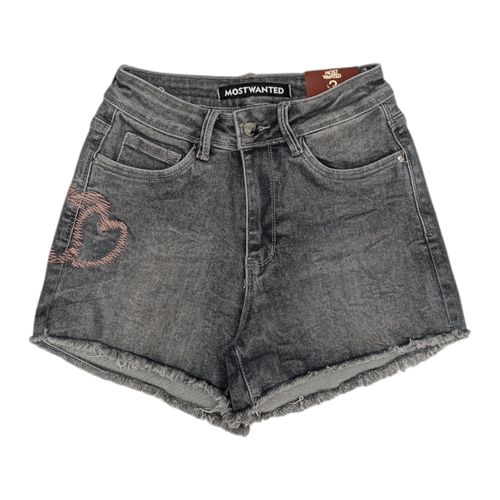 Short negro para mujer