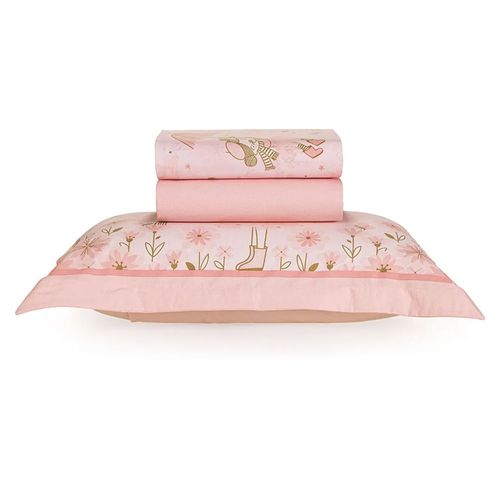 Set de sábanas de algodón estampado