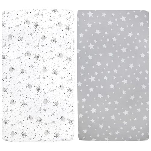 Set de 2 forros para colchón de cuna