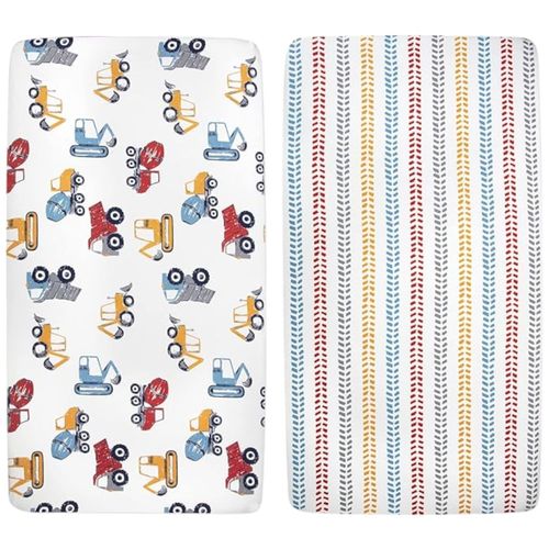 Set de 2 forros para colchón de cuna