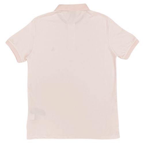 Camisa tipo polo rosa para hombre