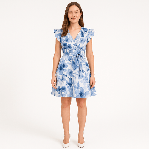 Vestido con estampado floral