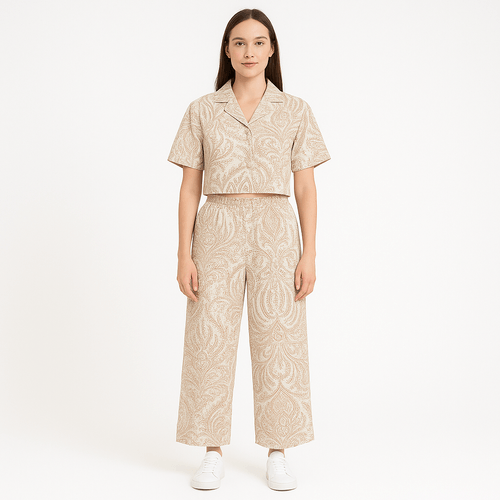 Conjunto estampado para mujer