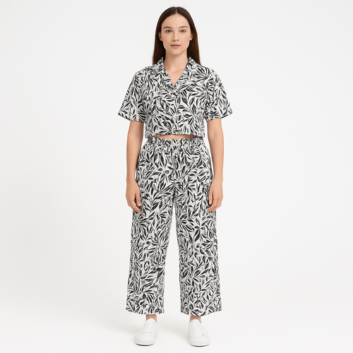 Conjunto estampado para mujer