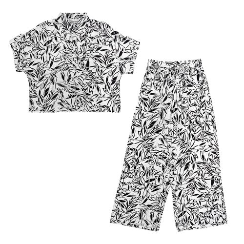 Conjunto estampado para mujer