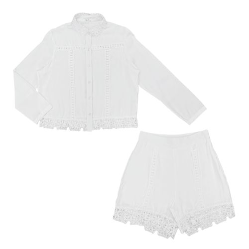 Conjunto blanco para mujer