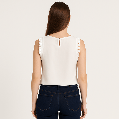 Blusa con textura para mujer