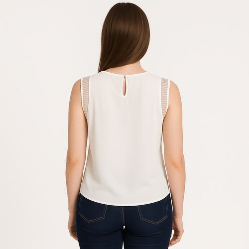 Blusa rayada para mujer