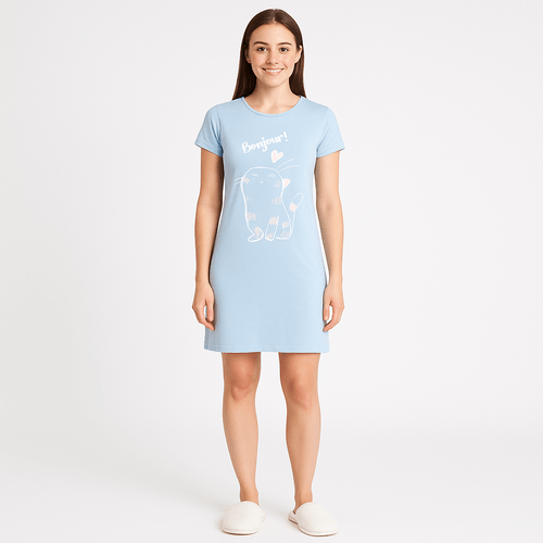 Camisón estampado para mujer