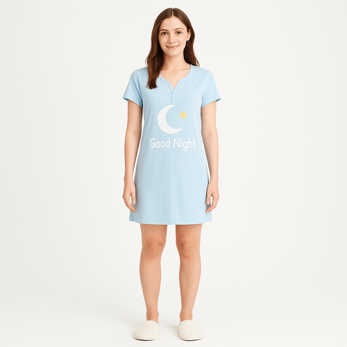 Camisón estampado para mujer
