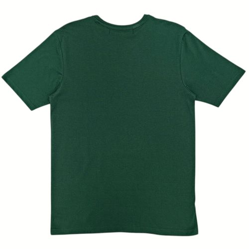 Camiseta verde estampada para hombre