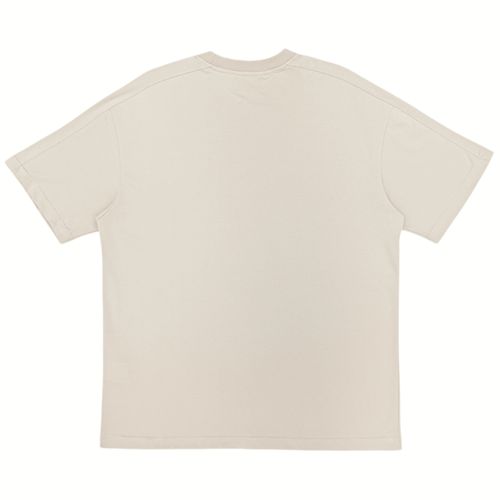 Camiseta beige estampada para hombre