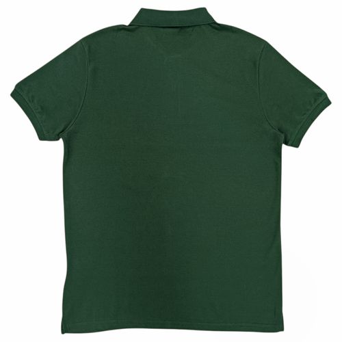 Camisa tipo polo verde para hombre
