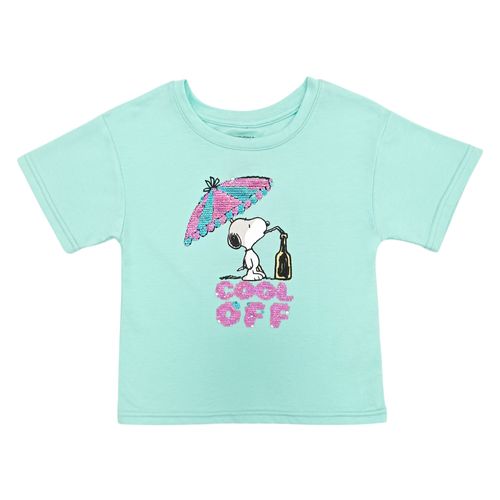 Camiseta celeste para niña
