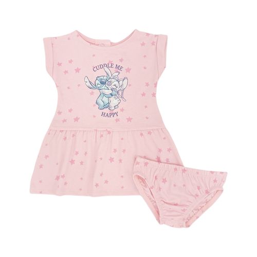 Vestido rosa para bebé niña