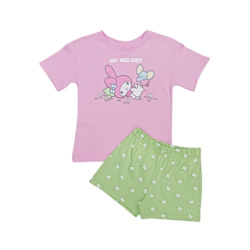 Pijama estampada para niña