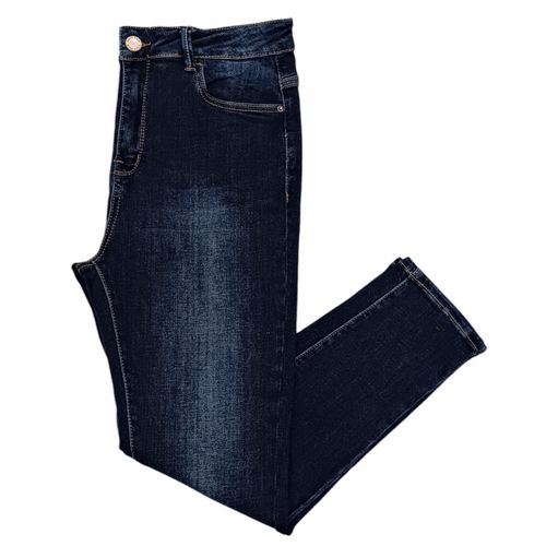 Skinny jeans curvy lavado para mujer