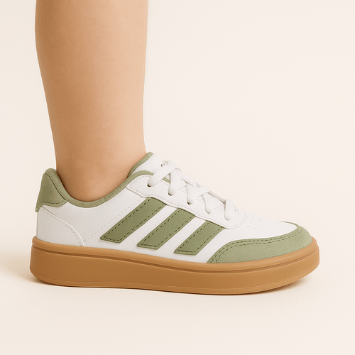 Sneakers casuales Adidas courtblock bicolor para niño