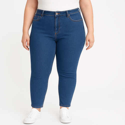 Skinny jeans curvy para mujer
