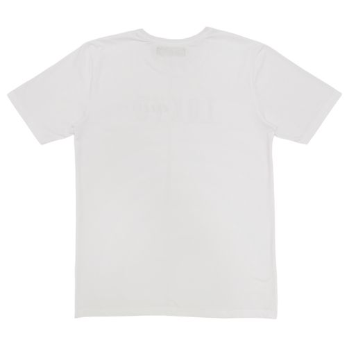 Camiseta estampada blanca para hombre