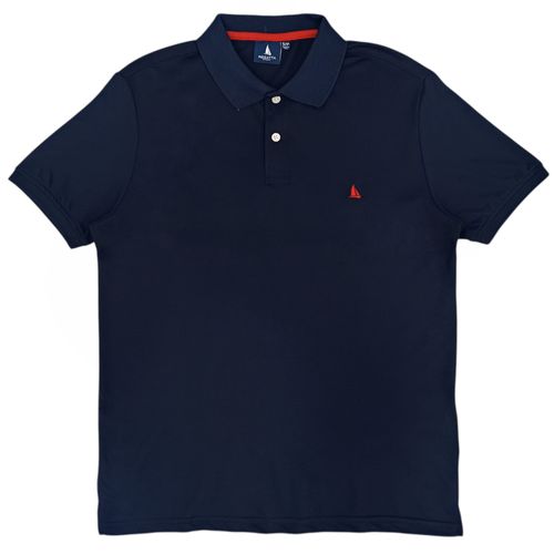 Camisa tipo polo navy para hombre