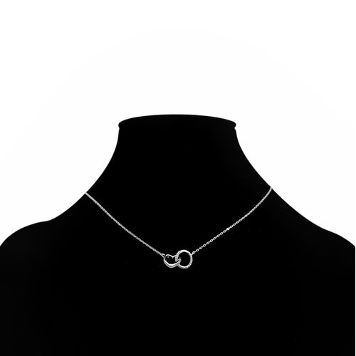 Cadena con textura para mujer