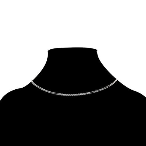 Cadena con textura para mujer