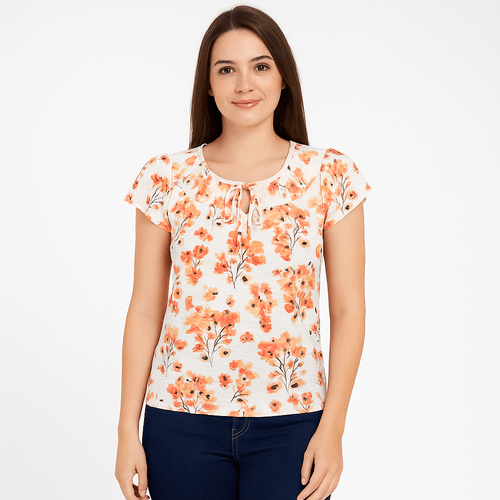 Blusa estampada para mujer