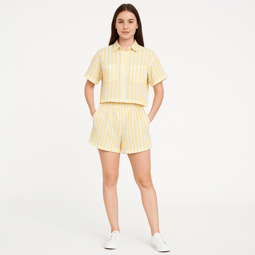 Conjunto rayado para mujer