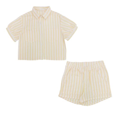Conjunto rayado para mujer
