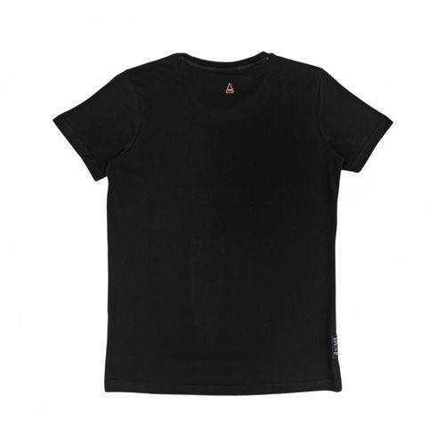Camiseta negro estampada para niño