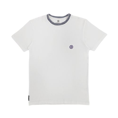 Camiseta blanco sólida para niño