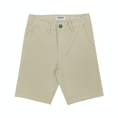 Short beige sólido para niño