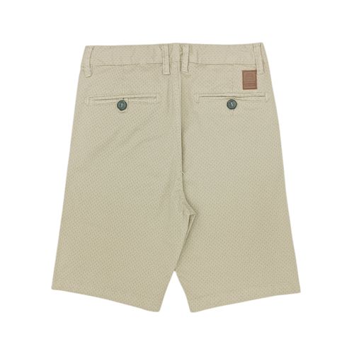 Short beige sólido para niño