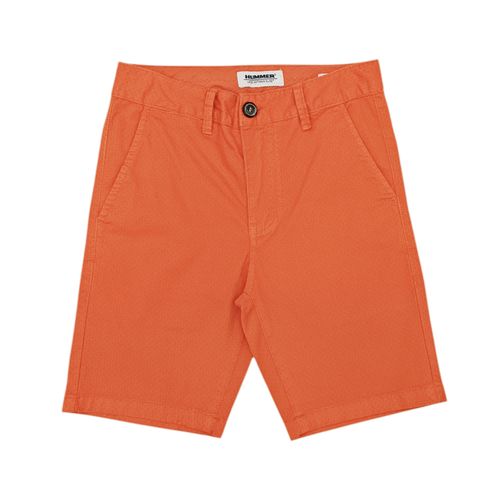 Short naranja sólido para niño