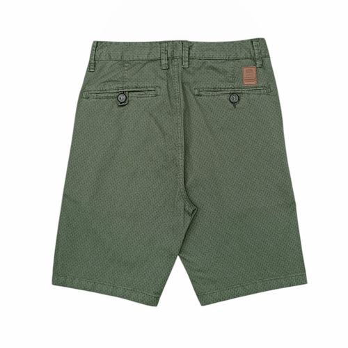 Short verde sólido para niño