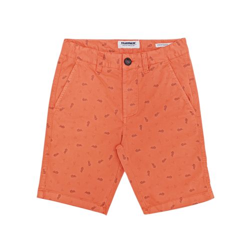 Short verde sólido para niño