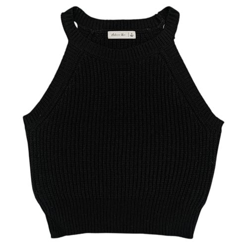 Crop halter con textura para mujer