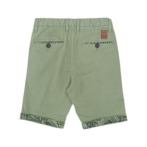 Short verde sólido para niño