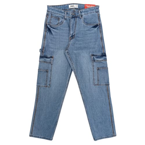 Straight jeans azul para hombre