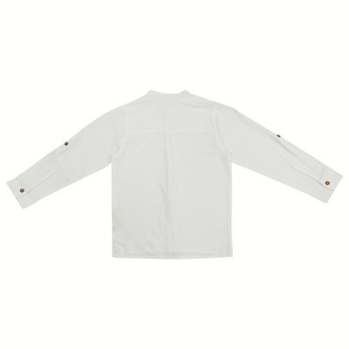 Camisa blanca casual para niño