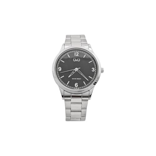 Reloj análogo plateado para hombre